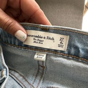 Abercrombie & Fitch “The Baggy Mid Rise Jeans”